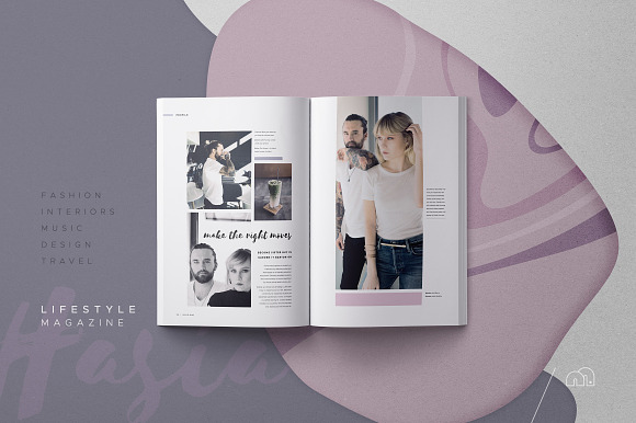Hasia - Lifestyle Magazine in Magazine Templates - product preview 7