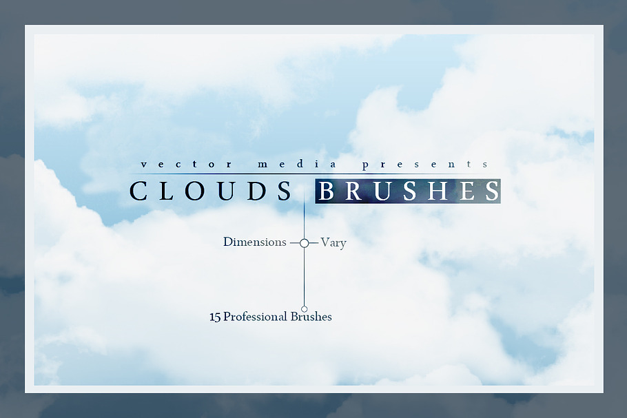 Clouds Brushes in Photoshop Brushes - product preview 8