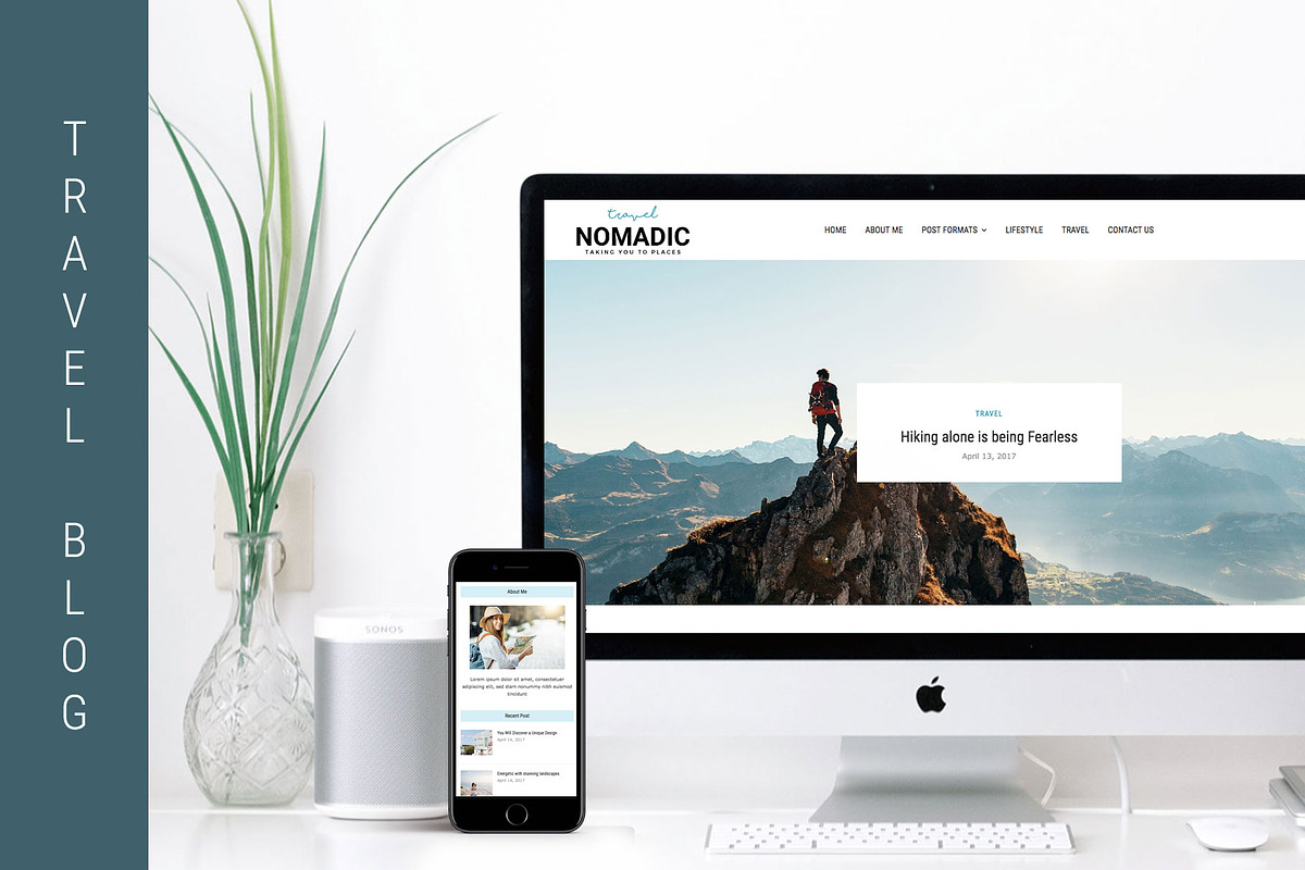 Nomadic - Travel Blog Theme in WordPress Blog Themes - product preview 8