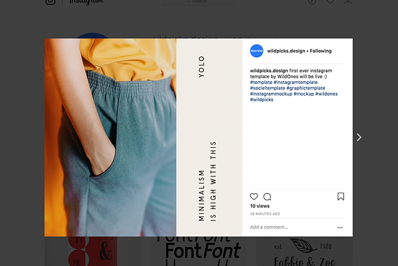 Instagram Animated Posts - Minimal in Instagram Templates - product preview 5