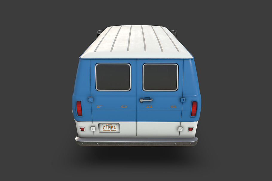 Retro Van in Vehicles - product preview 1