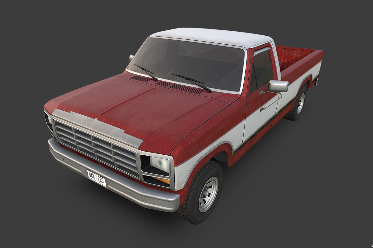 Pickup Truck in Vehicles - product preview 8