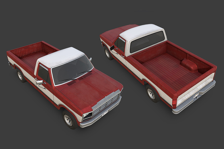 Pickup Truck in Vehicles - product preview 12