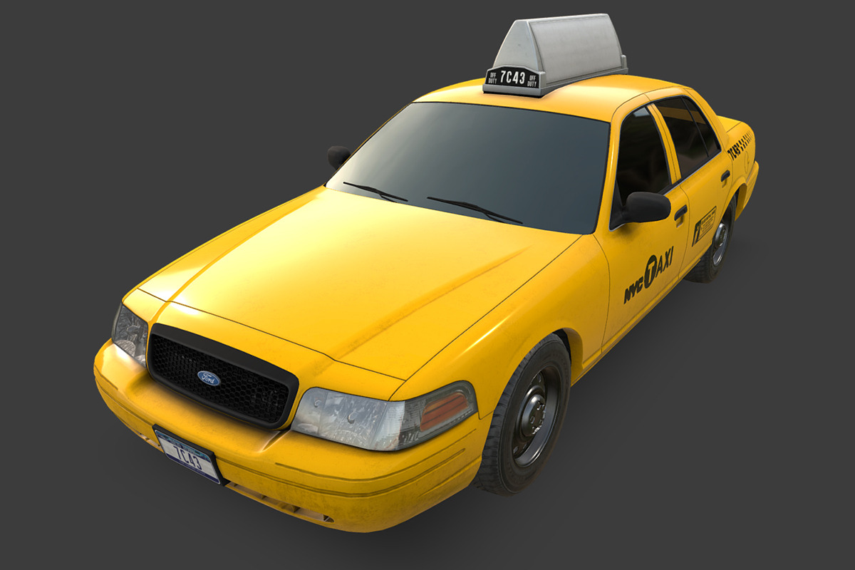 New York Taxi in Vehicles - product preview 8