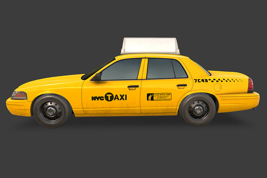 New York Taxi in Vehicles - product preview 2