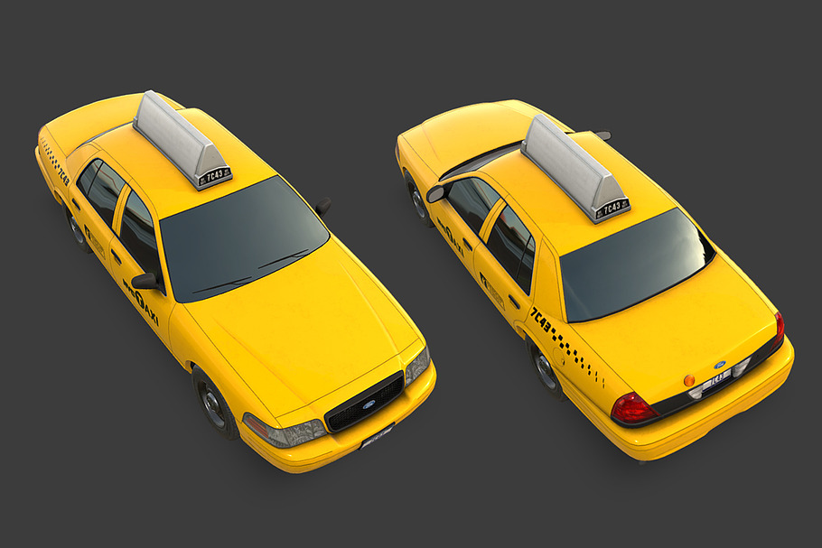 New York Taxi in Vehicles - product preview 4