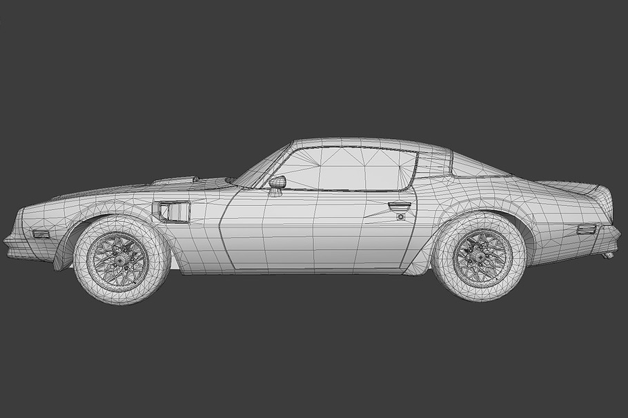 1977 Pontiac Firebird in Vehicles - product preview 3