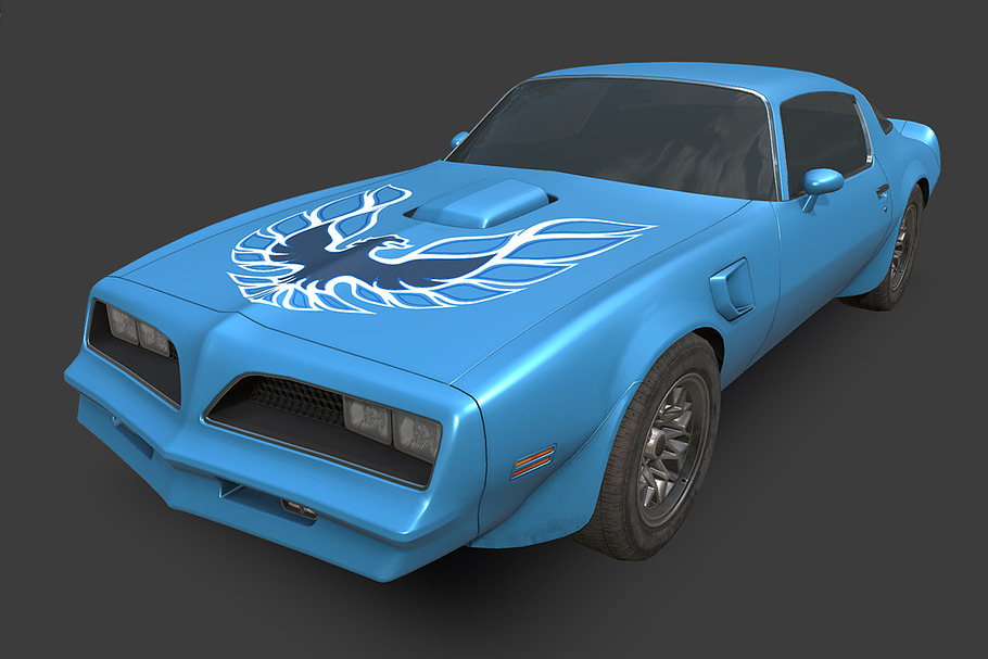 1977 Pontiac Firebird in Vehicles - product preview 12