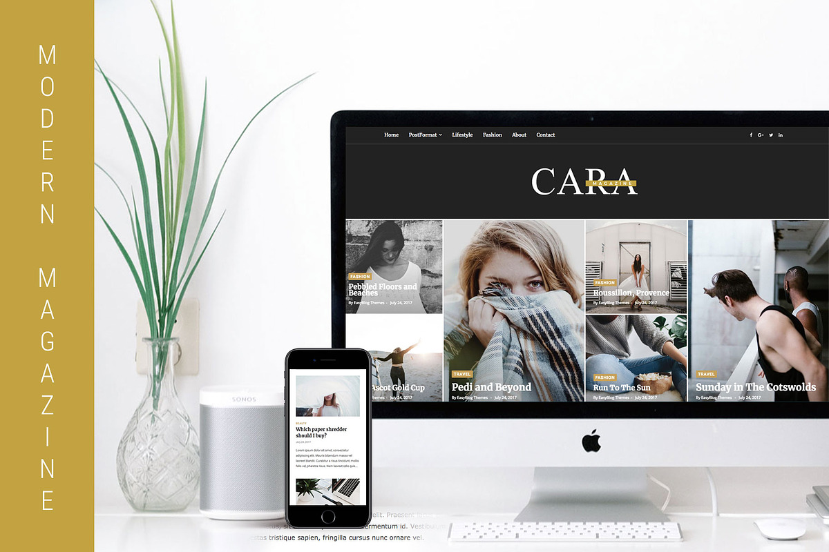 Cara - Magazine WordPress Theme in WordPress Magazine Themes - product preview 8