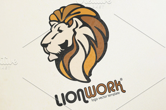 Lion Head Logo in Logo Templates - product preview 4