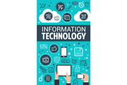 Information technology data poster