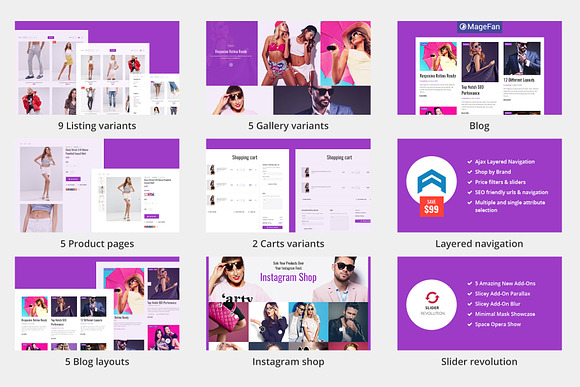 BuyShop - Premium Magento theme in Magento Themes - product preview 2