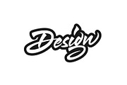 Design vector lettering
