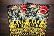 Keep Out Music Flyer