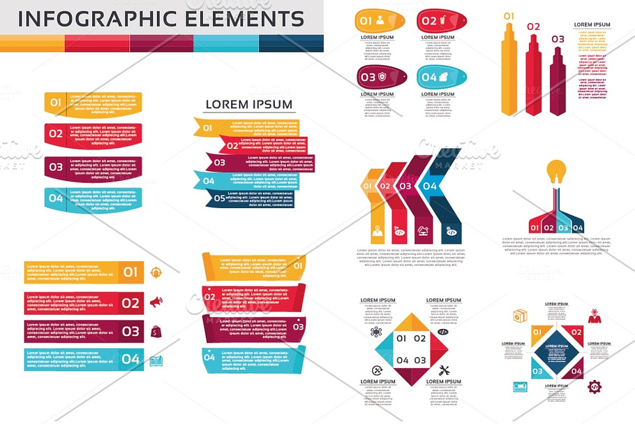 72 Infographic Elements