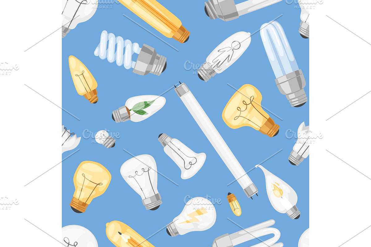 Light bulb vector lightbulb idea in Illustrations - product preview 8