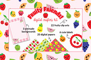 Fruity Friends! Cute Kawaii Kit