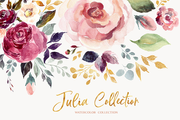 Giant Julia Watercolor Collection in Illustrations - product preview 1
