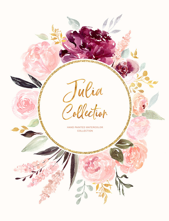 Giant Julia Watercolor Collection in Illustrations - product preview 17