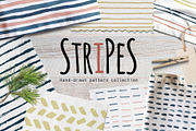 Stripes & Lines Hand-Drawn Pattern