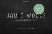 Jamie Woods condensed font