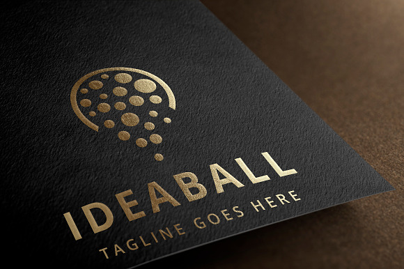 Idea Ball Logo in Logo Templates - product preview 3