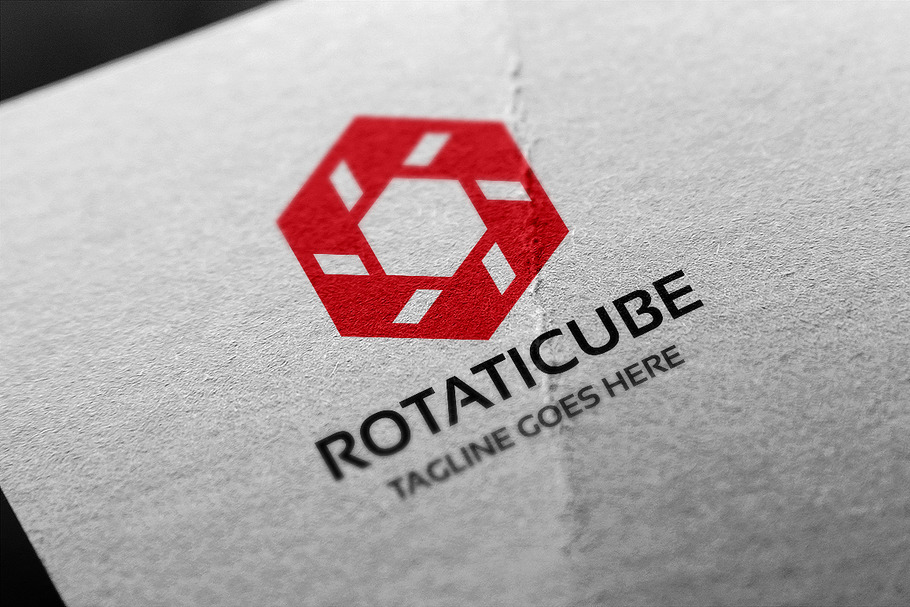 Rotaticube Logo in Logo Templates - product preview 8