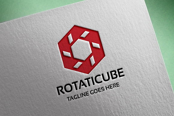 Rotaticube Logo in Logo Templates - product preview 3