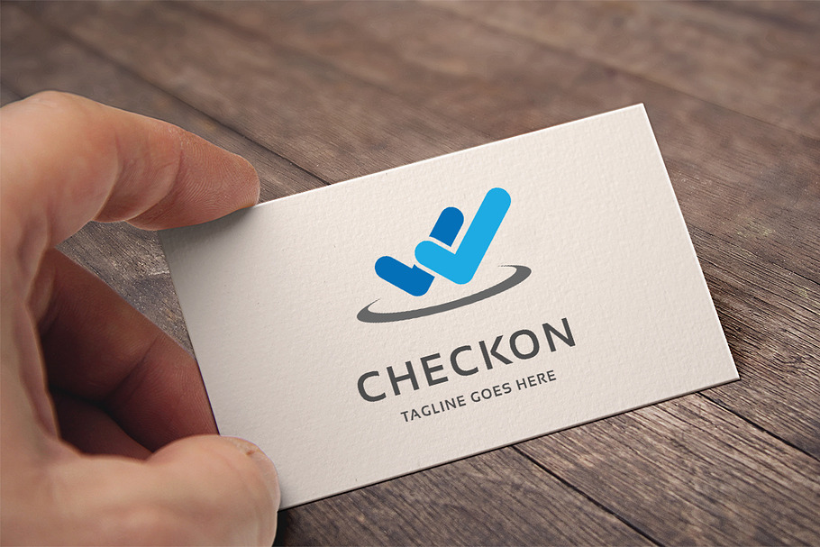 Checkon Logo in Logo Templates - product preview 8