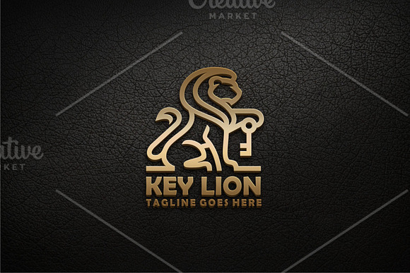 Key Lion in Logo Templates - product preview 3
