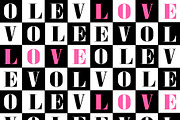 Love Concept Geometric Typographic S