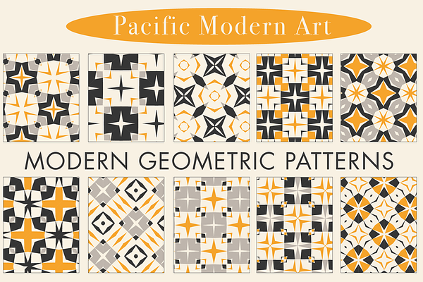 Modern Geometric Patterns: Classic