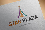 Star Plaza Logo Template
