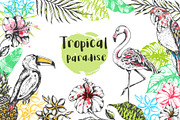 Vintage Tropical Design Kit