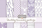 Shabby lavender pattern