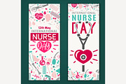 International nurse day banners