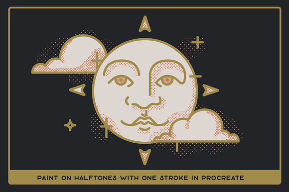 Revelation Halftones for Procreate in Photoshop Brushes - product preview 3