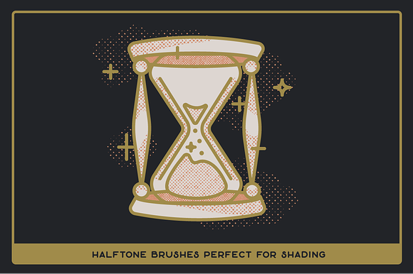 Revelation Halftones for Procreate in Photoshop Brushes - product preview 7