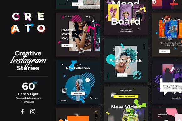 Creato Social Media Templates in Instagram Templates - product preview 8
