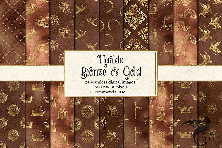 Heraldic Bronze and Gold in Textures - product preview 8