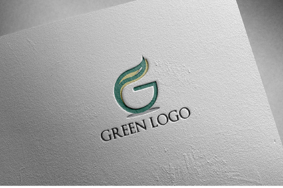 Green G Letter Ecology Leaf Logo in Logo Templates - product preview 1