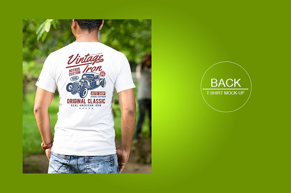 Man T-shirt Mock-ups Vol: 2 in Product Mockups - product preview 2