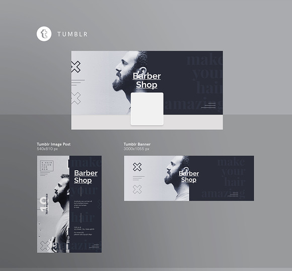 Promo Bundle | Barber Shop in Templates - product preview 8