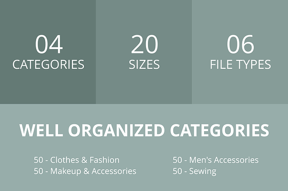 200 Fashion Filled Icons in Graphics - product preview 2
