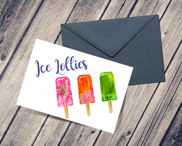 Ice Lollies in Illustrations - product preview 4
