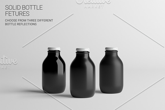 Juice Bottle Mockup in Product Mockups - product preview 6