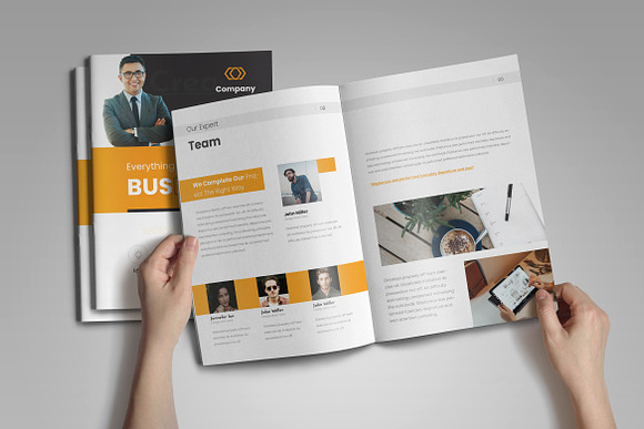 Business Brochure: 16 Pages in Brochure Templates - product preview 4