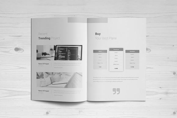 Business Brochure: 16 Pages in Brochure Templates - product preview 6