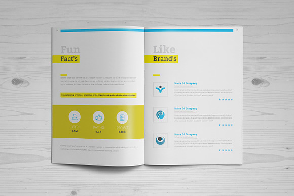 Business Brochure Design in Brochure Templates - product preview 7