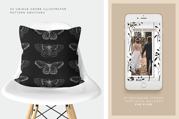 Rustic Patterns & Instagram Stories in Patterns - product preview 2